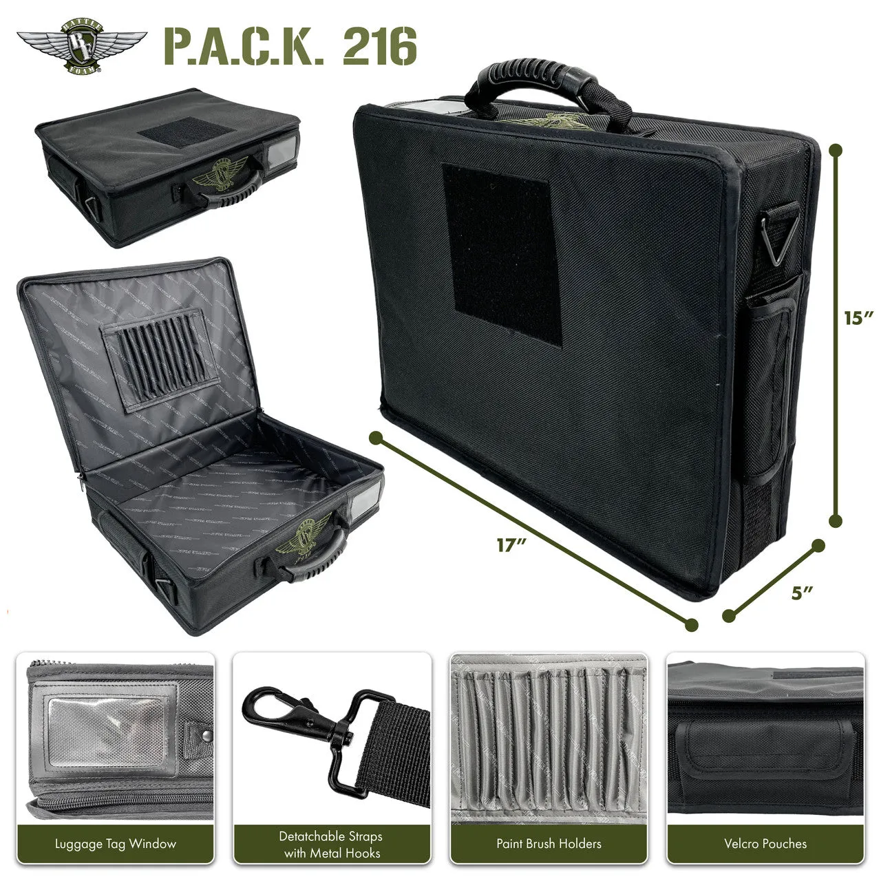 (216) P.A.C.K. 216 2.0 Pro Acryl Foam (Black)