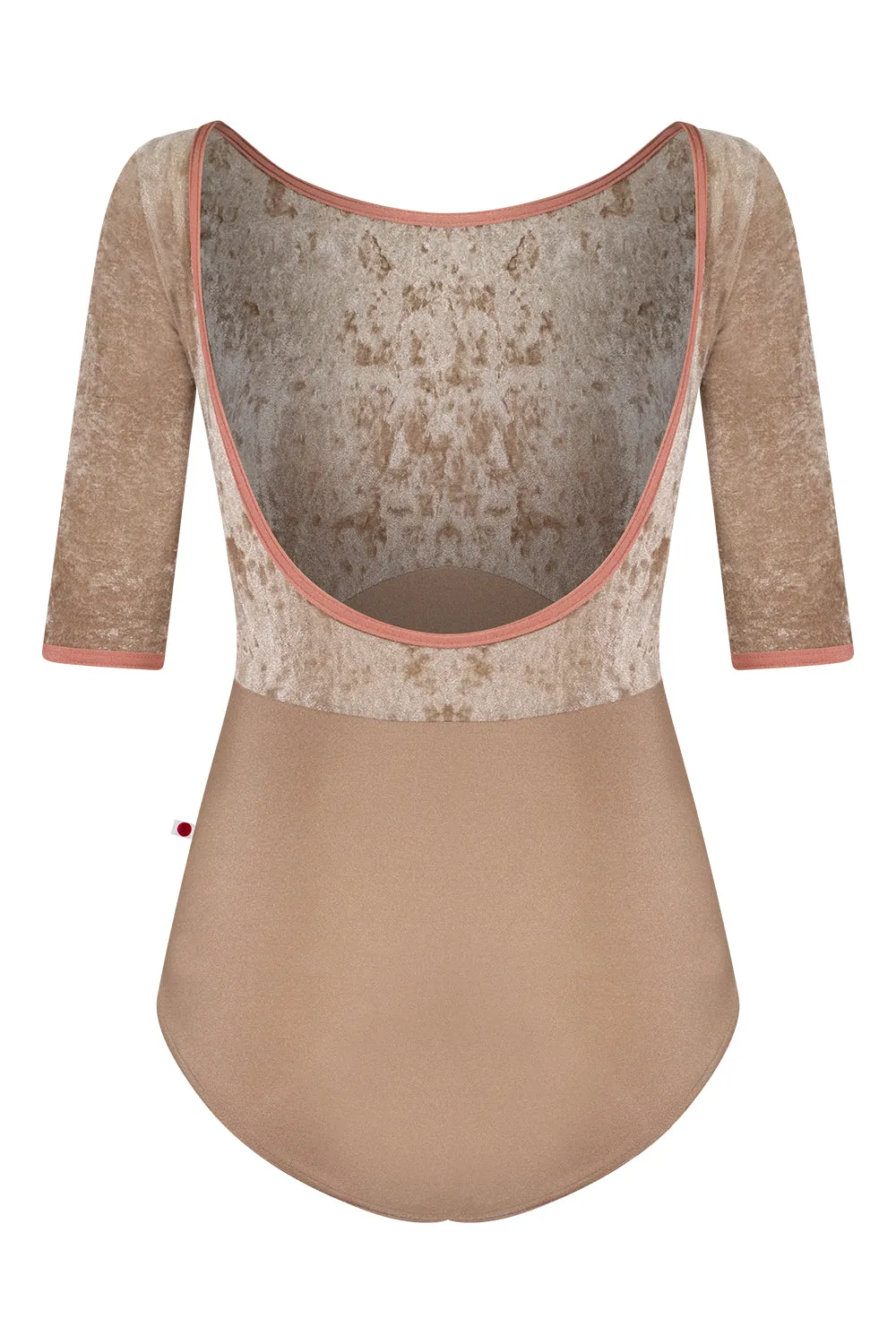 Adult Sofiane High Cut Toffee/Rosewood Leotard