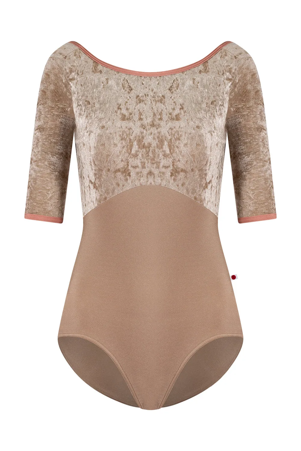 Adult Sofiane High Cut Toffee/Rosewood Leotard