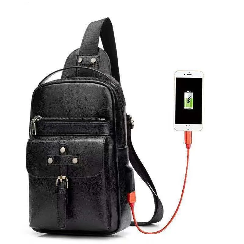Backpack Waist Shoulder bag compatible with Ebook, Tablet and for Caterpillar CAT S52 rugged (2020) - Black