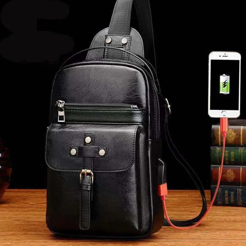Backpack Waist Shoulder bag compatible with Ebook, Tablet and for Caterpillar CAT S52 rugged (2020) - Black