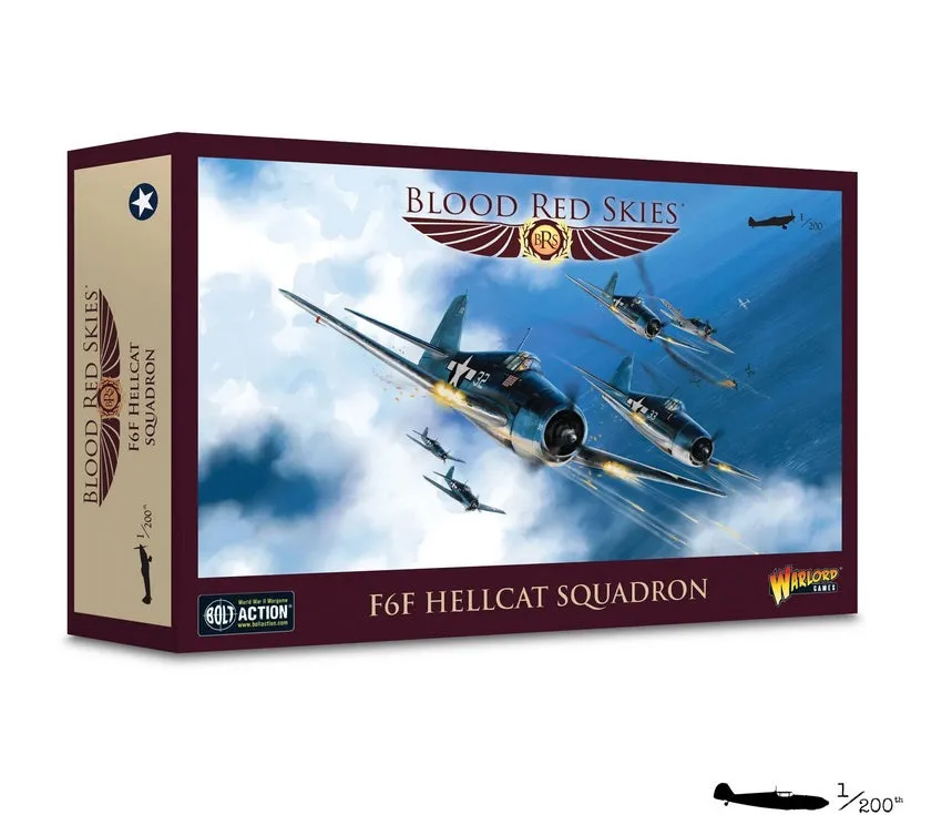 Blood Red Skies: American F6F Hellcat Squadron WLG 772412005