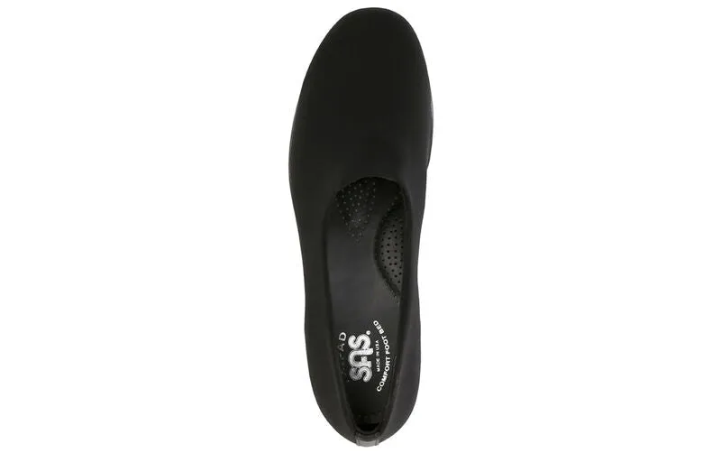SAS Bliss Slip On Wedge - Black