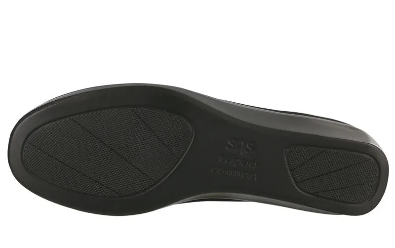 SAS Bliss Slip On Wedge - Black