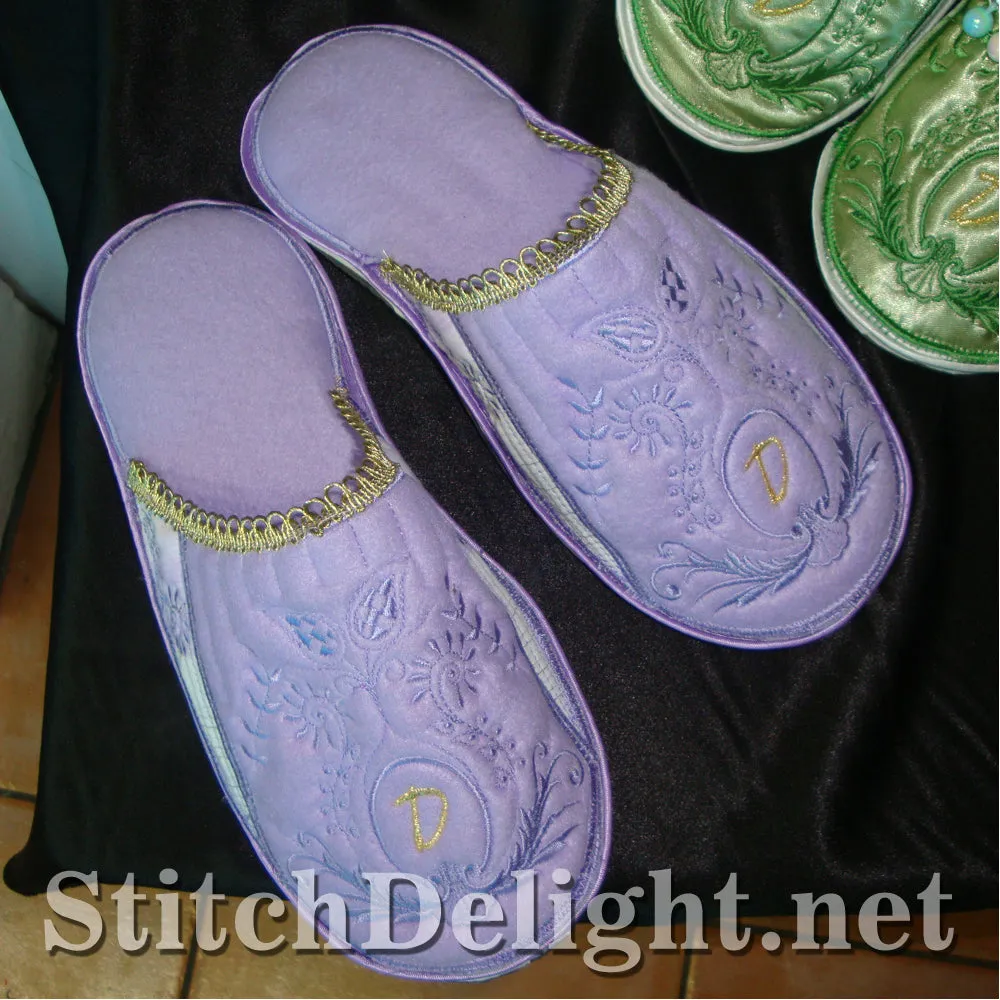 SD1127 Comfy Footsies 3 Monogrammed