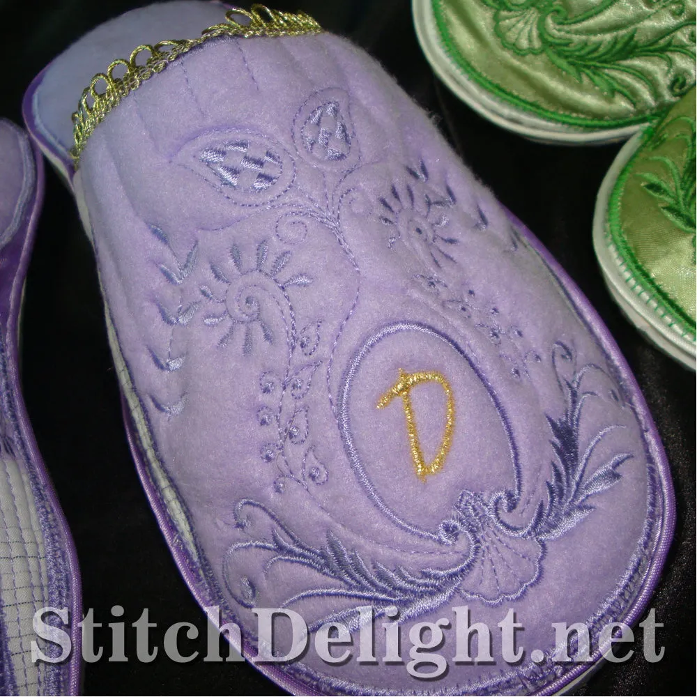 SD1127 Comfy Footsies 3 Monogrammed