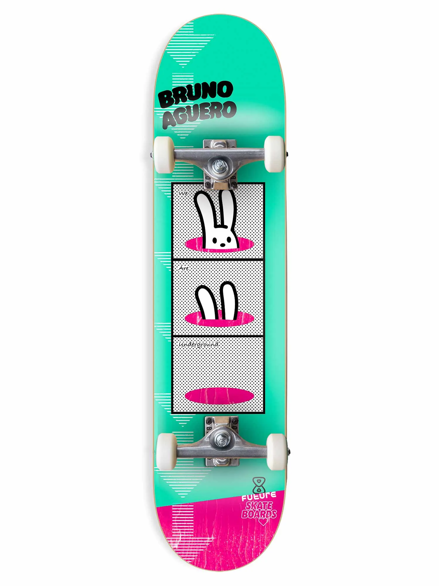 Skate Montado Future Maple Bruno Underground 8.0''