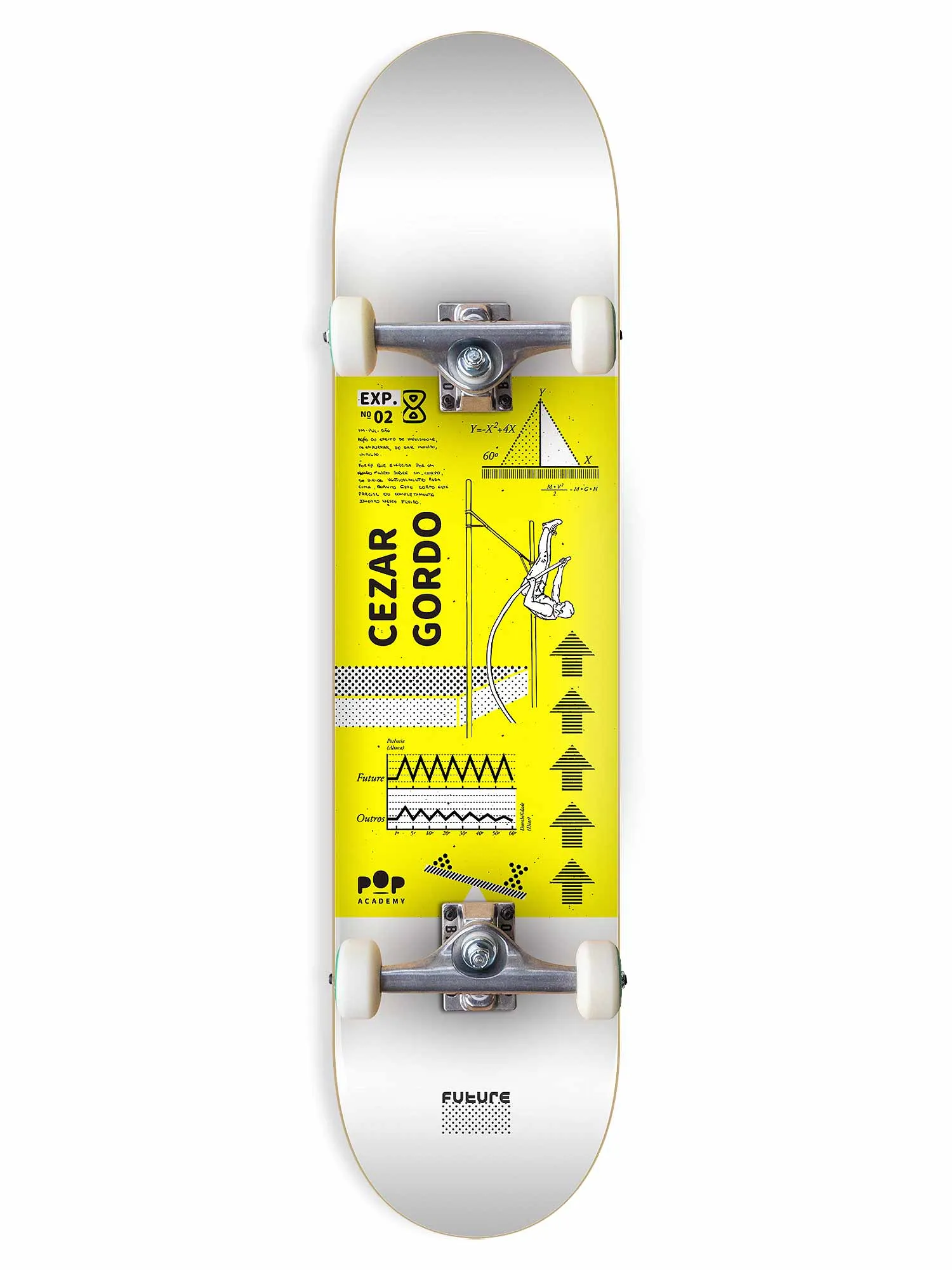 Skate Montado Future Maple Gordo Pop 8.1''