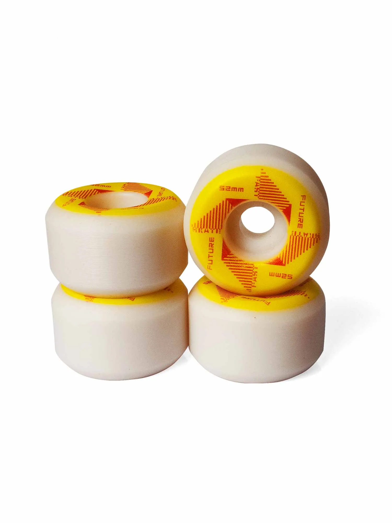 Skate Montado Future Marfim Não Pare 8.1''