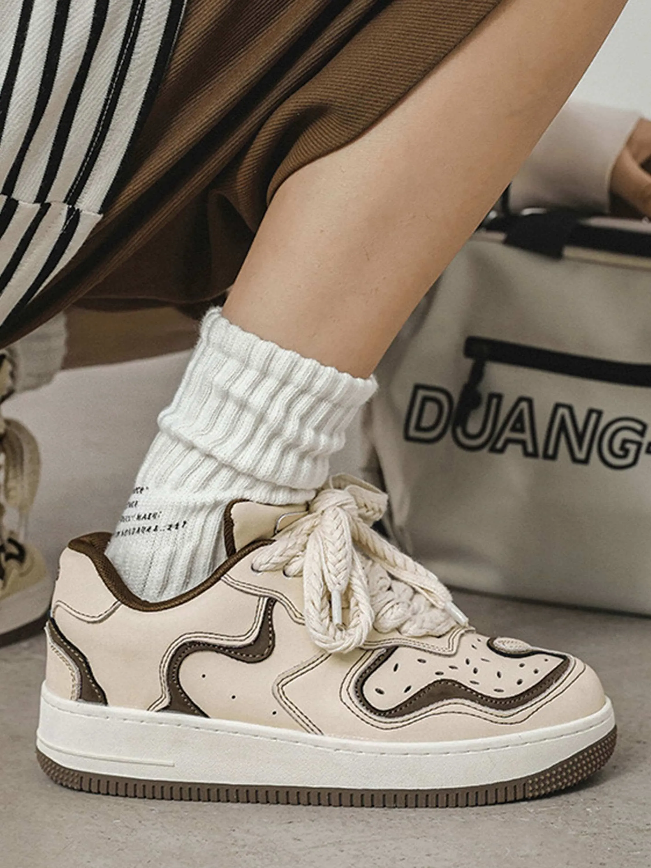 Sneakerhill High Street Skateboard Couple Shoes -1479