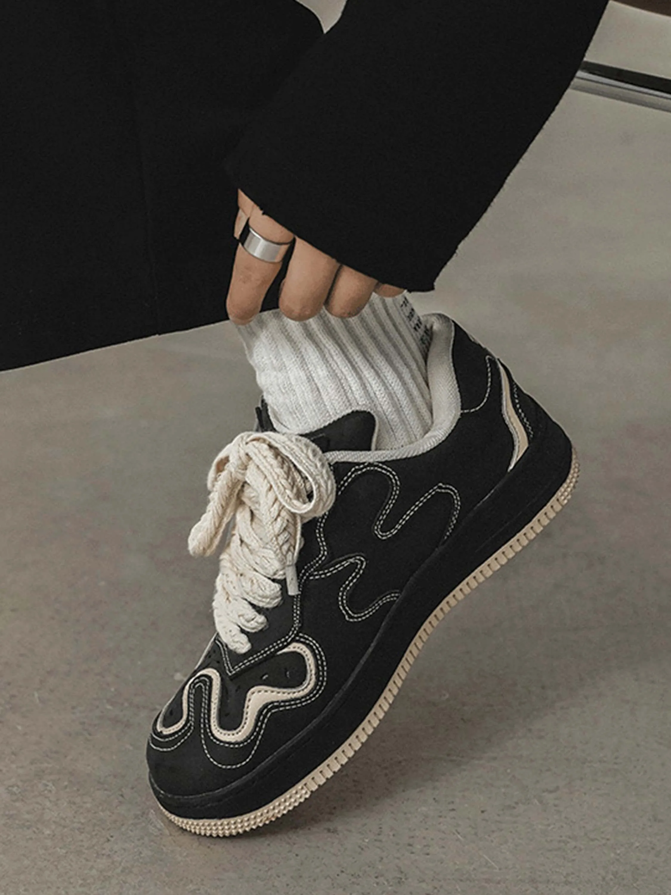 Sneakerhill High Street Skateboard Couple Shoes -1479