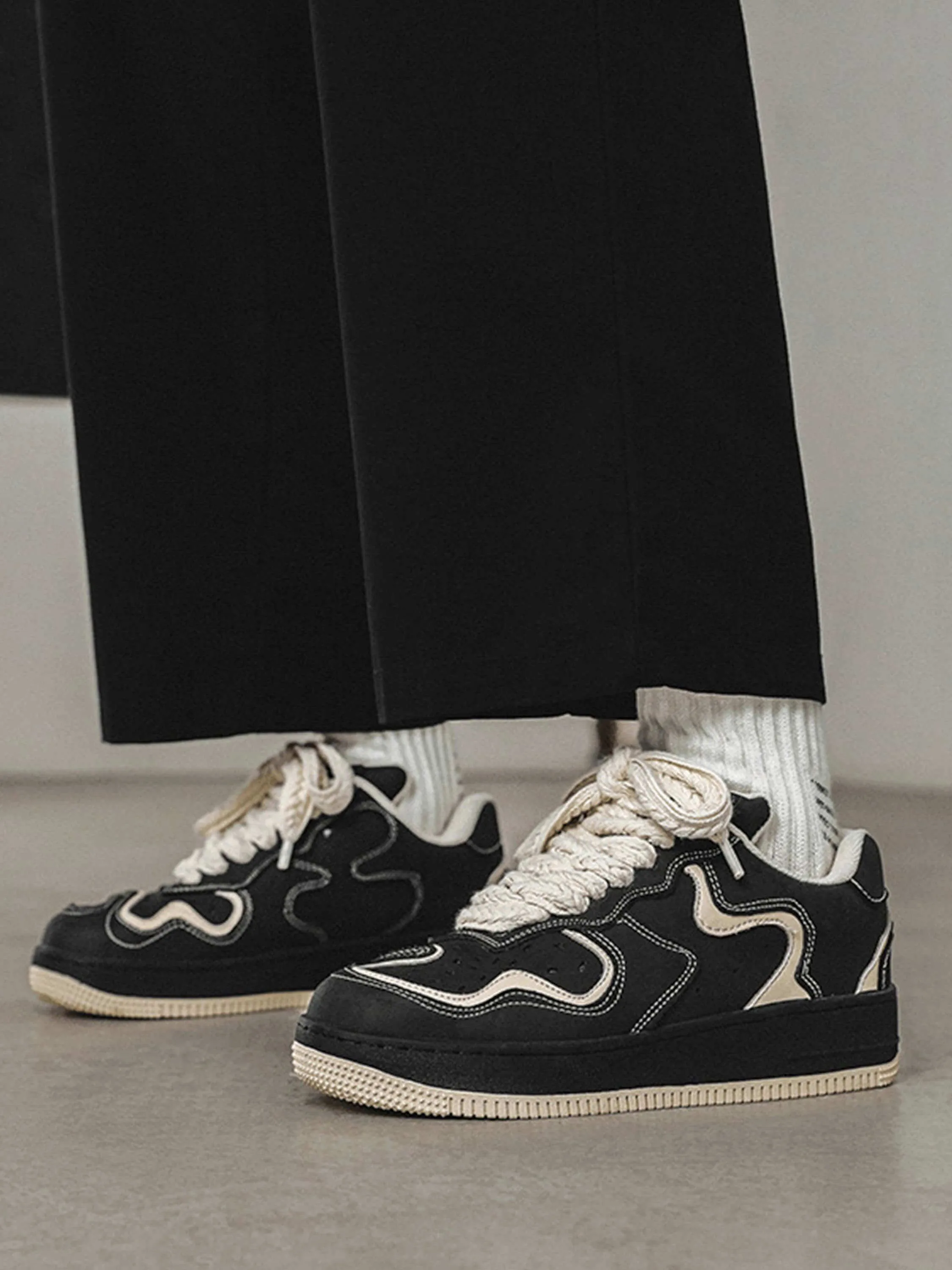 Sneakerhill High Street Skateboard Couple Shoes -1479