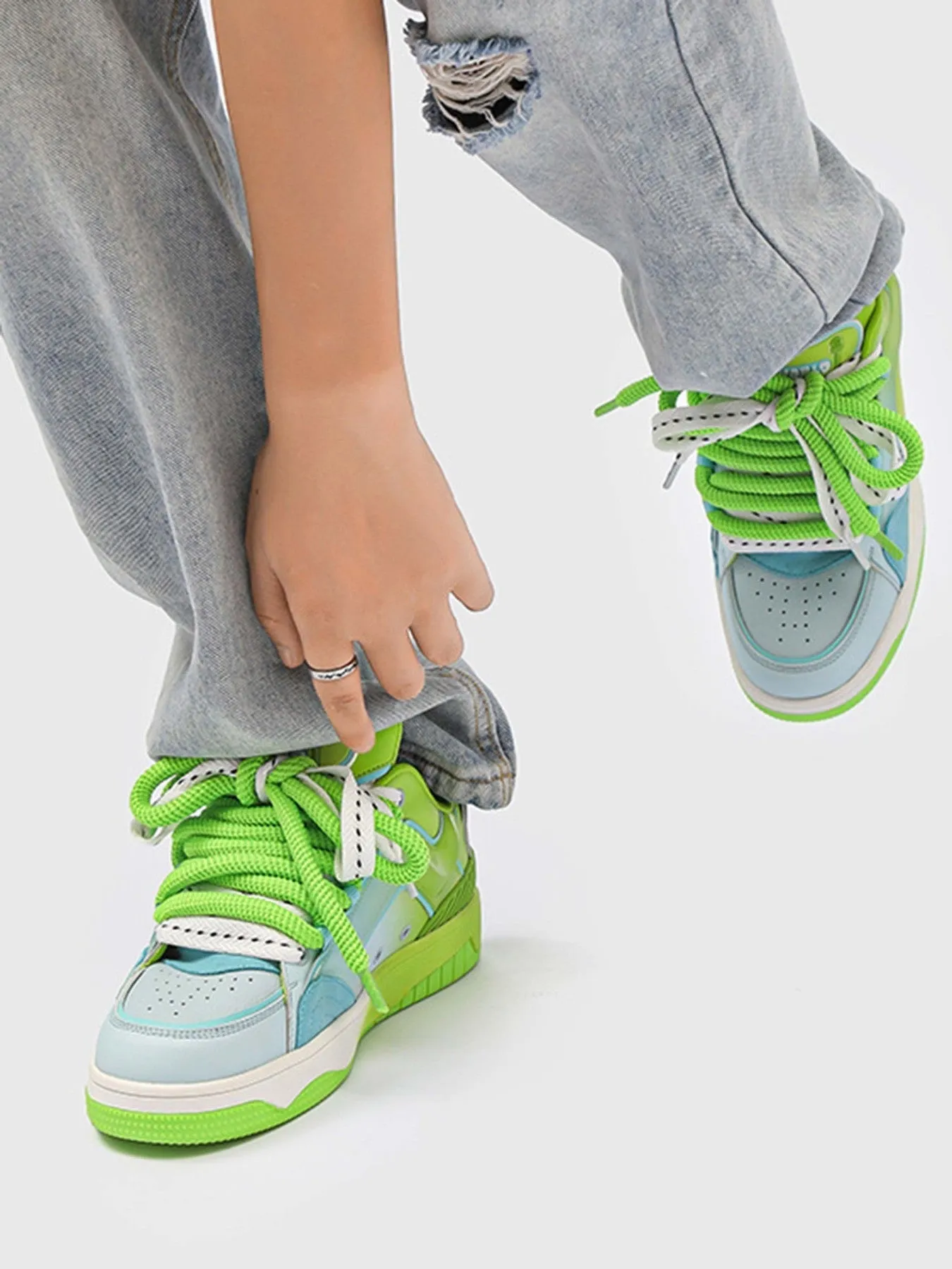 Sneakerhill Hip-hop Personality Skateboard Shoes - 1837