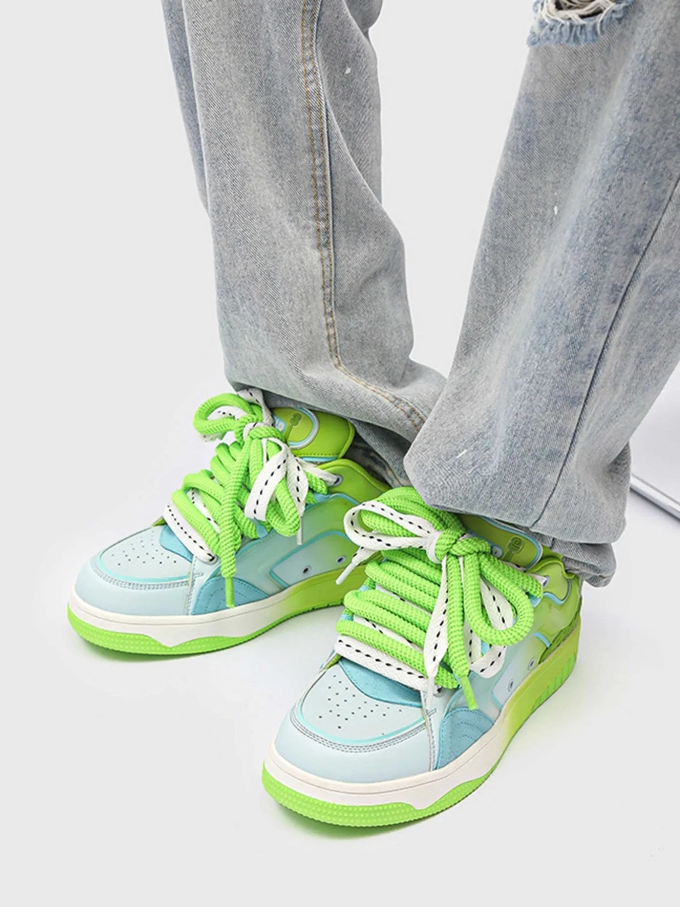 Sneakerhill Hip-hop Personality Skateboard Shoes - 1837