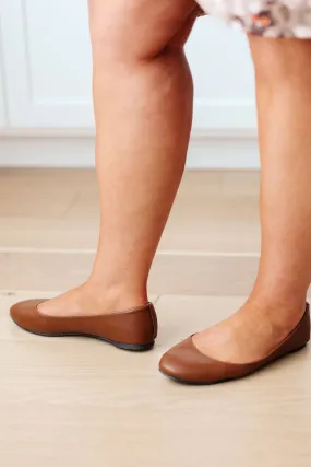 Soda On Your Toes Ballet Flats in Camel