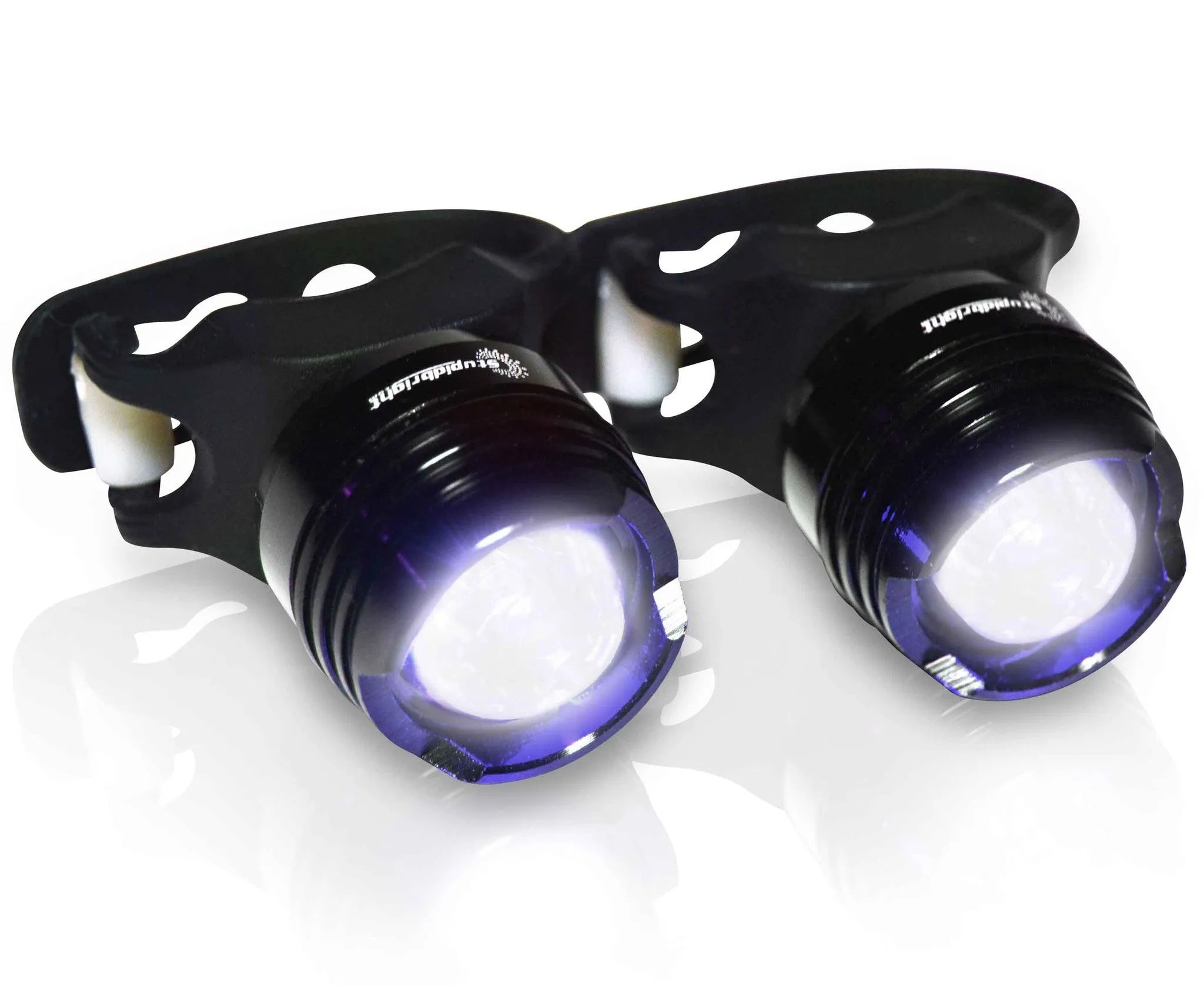 STUPIDBRIGHT™ SBR1 MICRO REAR HIGH INTENSITY LED BICYCLE TAIL LIGHT WATER & SHOCK PROOF (SBF1) (SBFR1) (2 PACK)