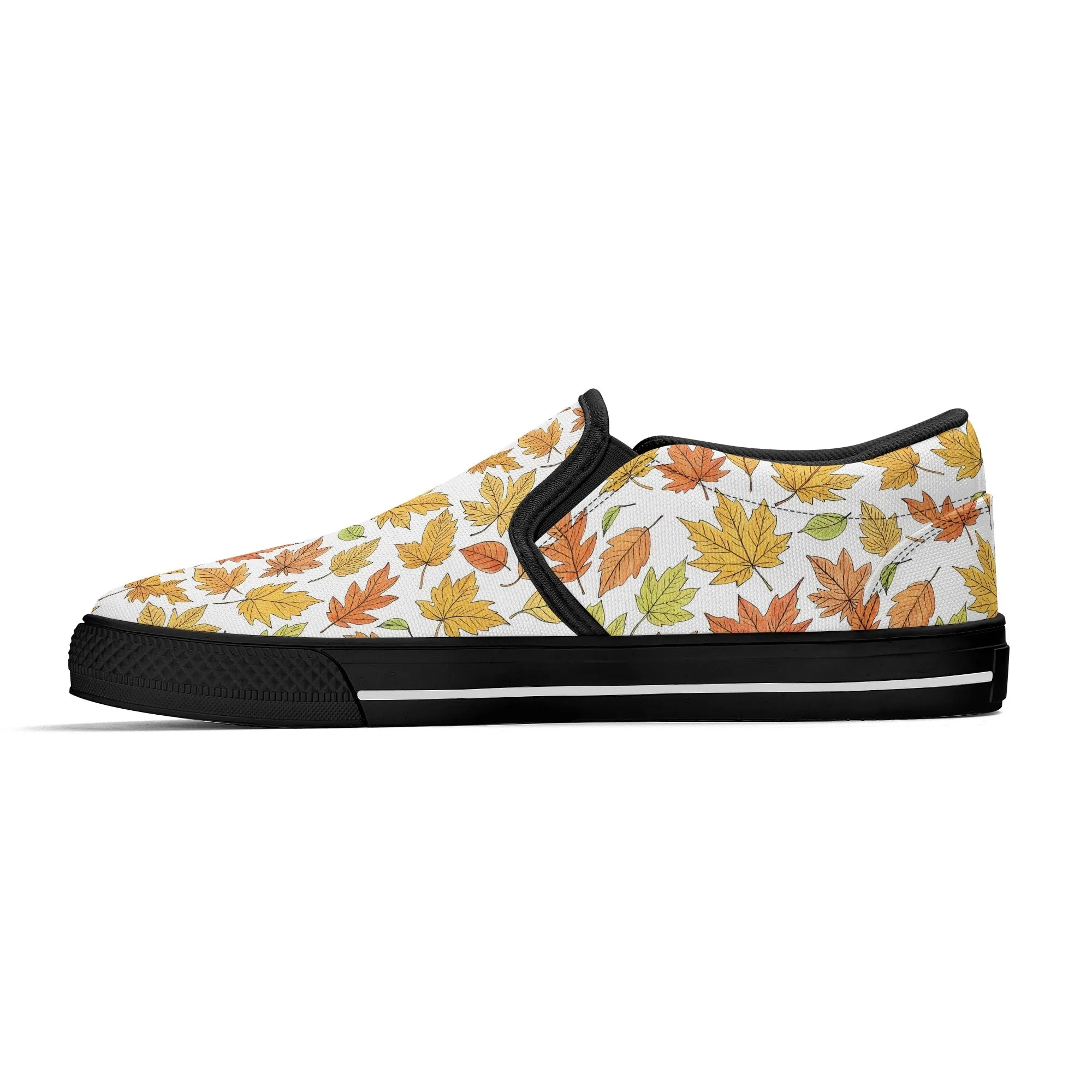 Womens Autumn Rubber Slip On Shoes