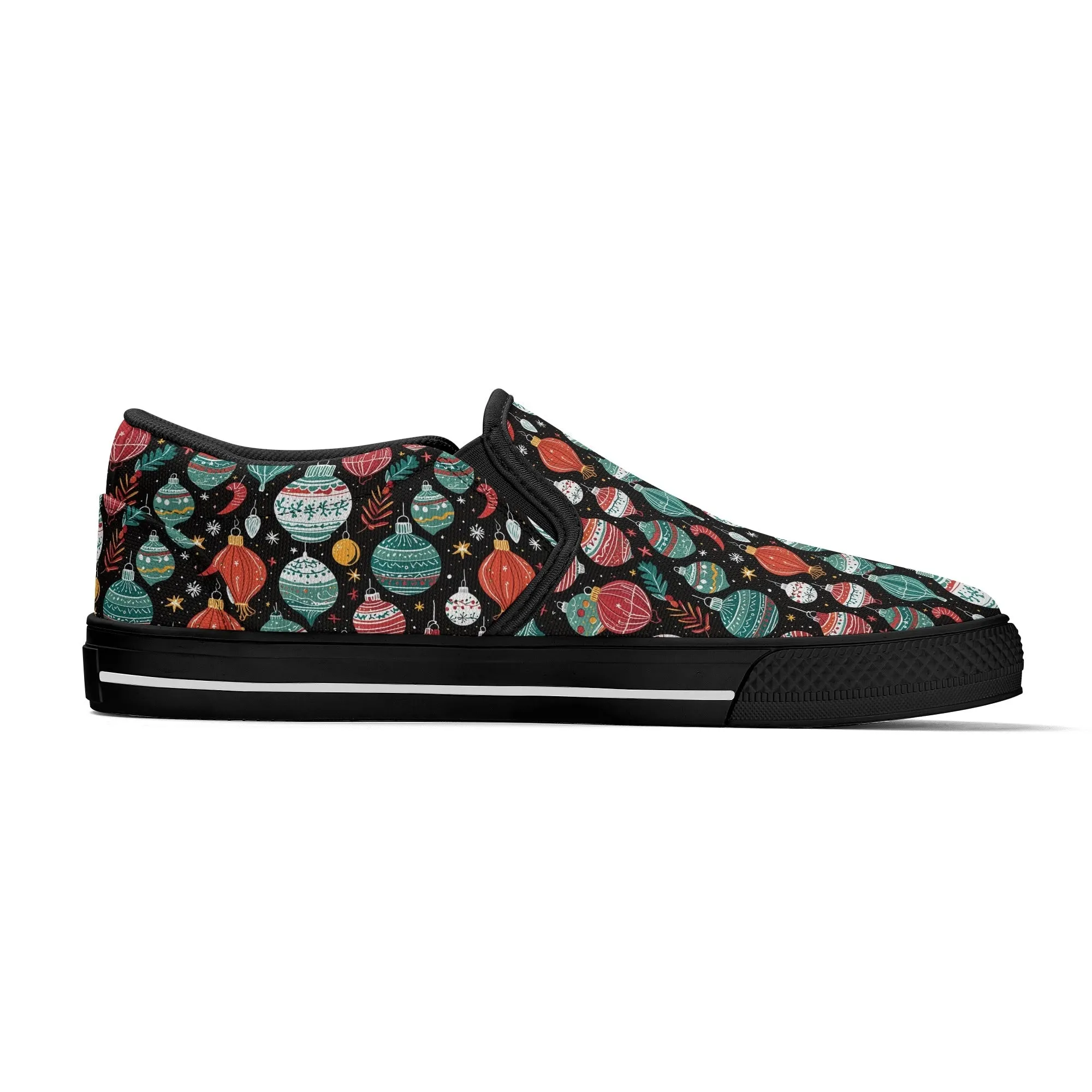 Womens Big Ornament Rubber Slip On Shoes